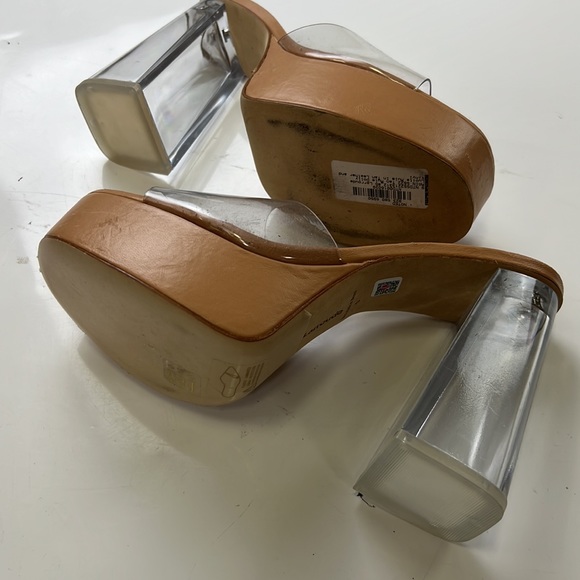 Larroude clear summer heels A9-14 - Picture 2 of 6
